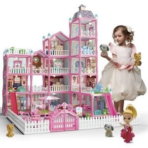 JBee Ctrl Dreamhouse with Lights, Furniture, and Dolls